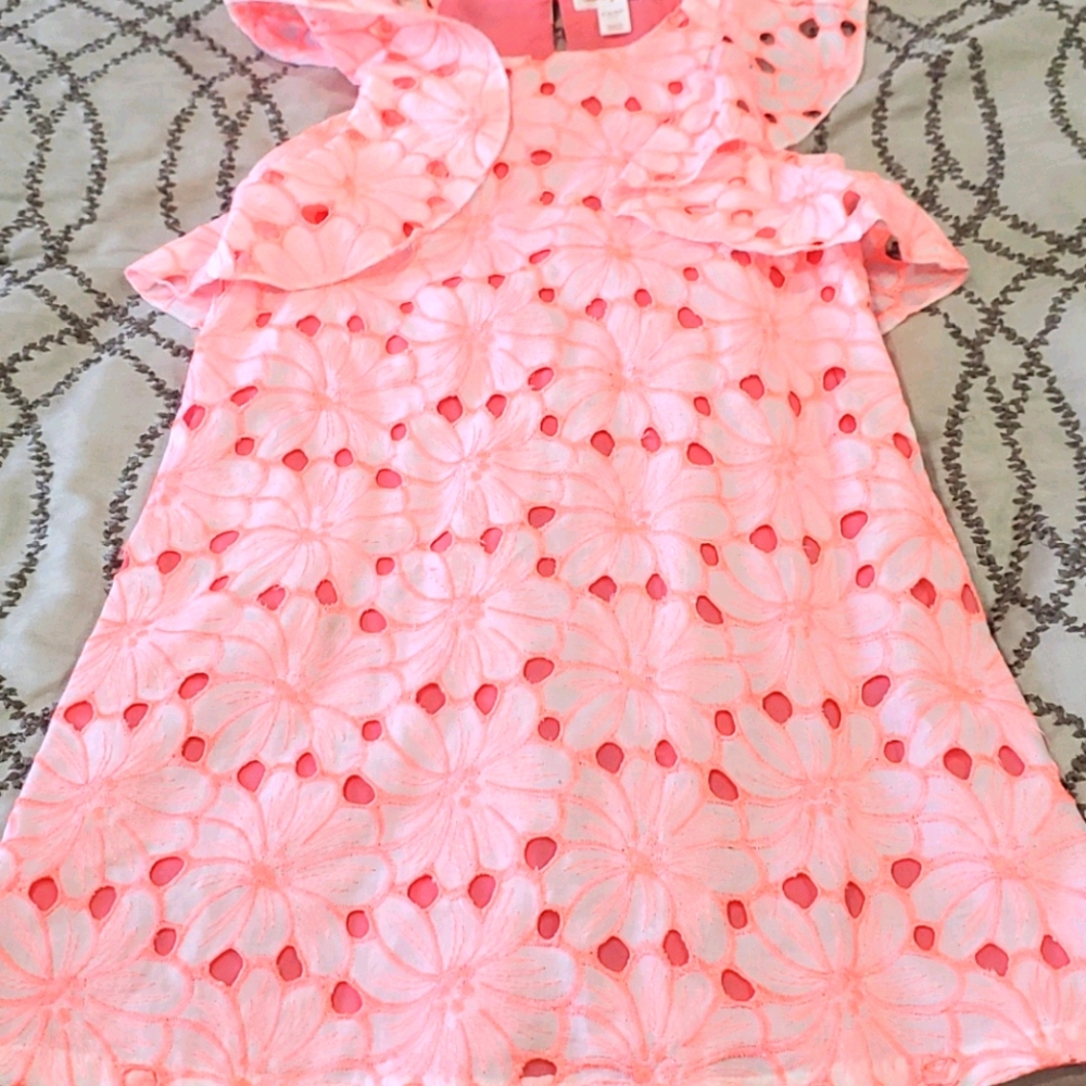 Girl neon dress size S (6/6X)